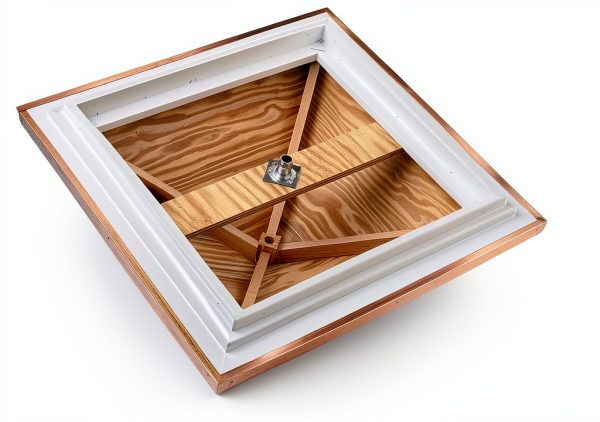 Good Directions 2126MV Manchester Louvered Cupola with Hip Style Copper Roof and Smooth Vinyl Base, 26-Inch Square 32-Inch High (Discontinued)-4