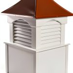Good Directions CL22V Carlisle Vinyl 22 Inches Square x 29 Inches High for a 1 Car Garage or Shed Cupola, White-0