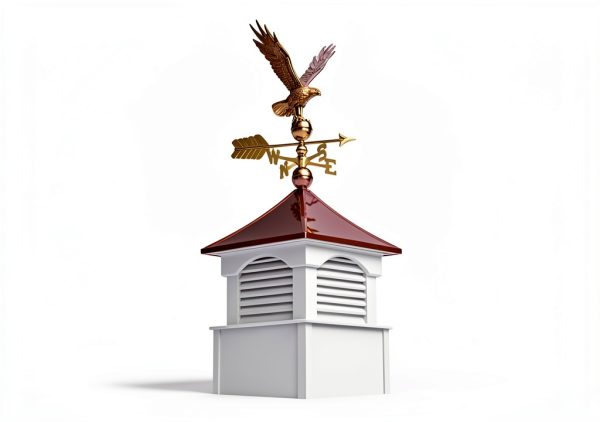 Good Directions CL22V Carlisle Vinyl 22 Inches Square x 29 Inches High for a 1 Car Garage or Shed Cupola, White-2