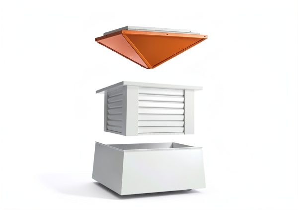 Manchester Vinyl Cupola Good Directions 22 Sq x 27 H Pure Copper Roof-5