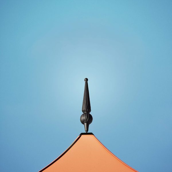 Mini Florentine Finial- Black Matte-4